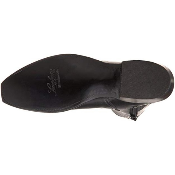 Lucchese Classics Handcrafted Ankle Zip Cowboy Boot, Black - NIB - Picture 2 of 4